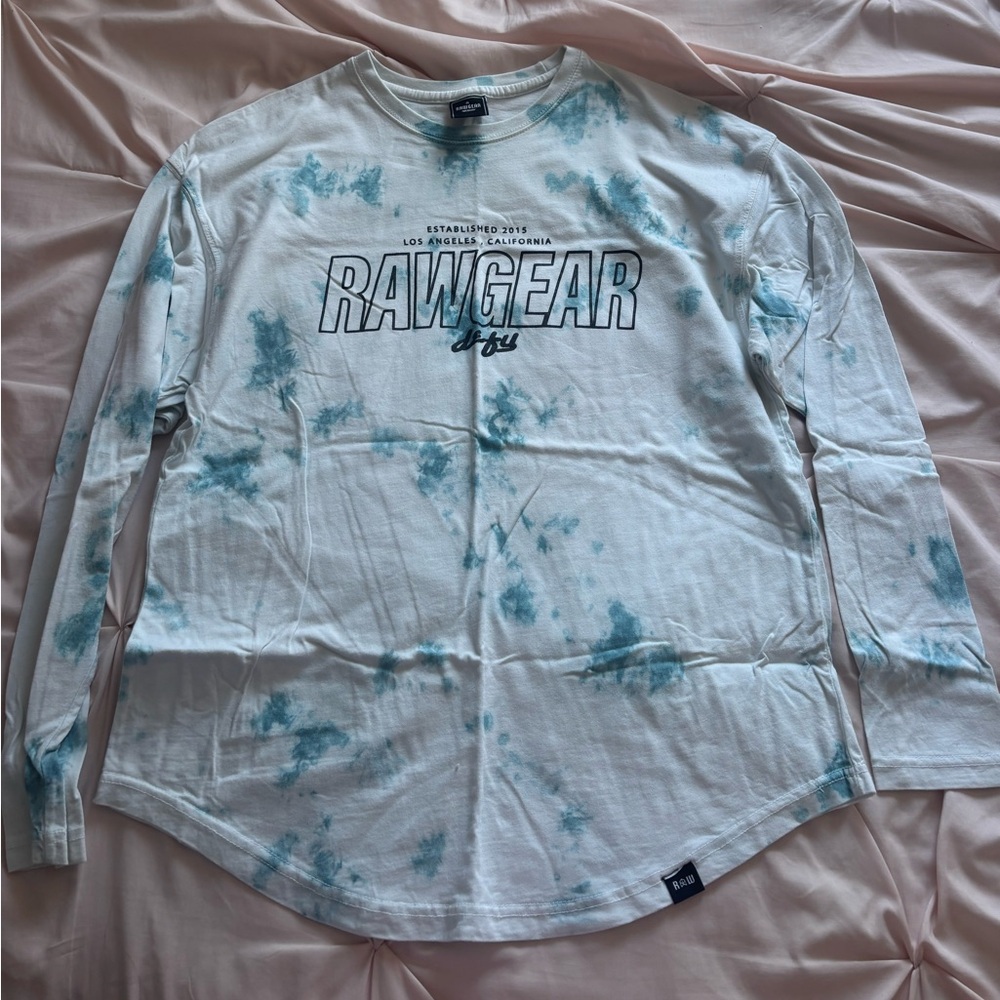 Rawgear Men's Long Sleeve Tie-Dye Shirt - Green